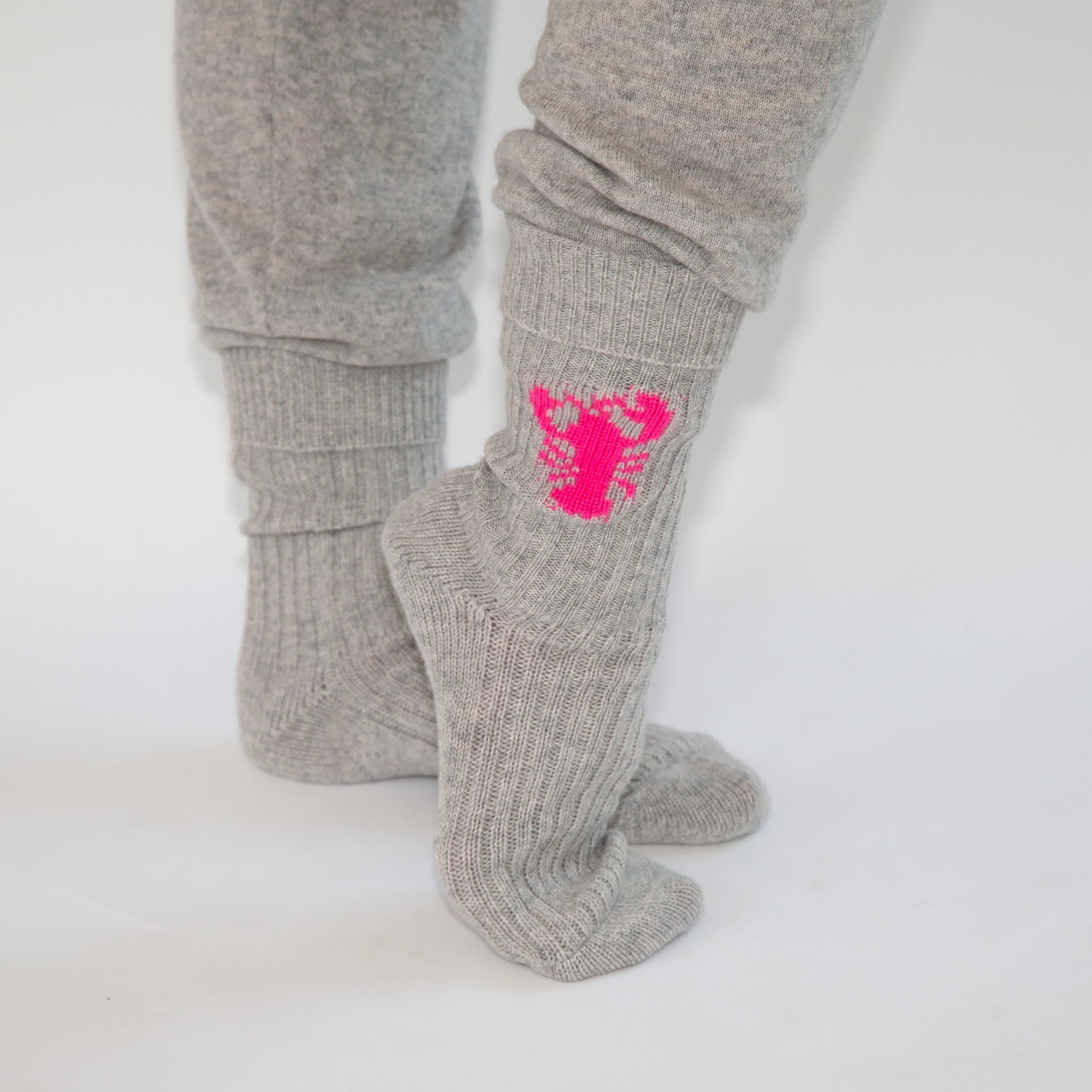 Women Socken PAPA LOBSTER